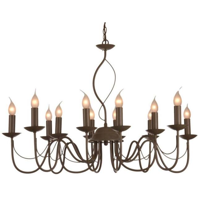 Netlighting Long Island Multi Arm Chandeliers Pale Taupe