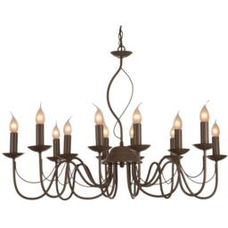 Netlighting Long Island Multi Arm Chandeliers Pale Taupe