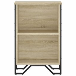 Berkfield Home Bookcase Sonoma Oak 50x31x74.5 cm Engineered Wood in Brown - thumbnail 4