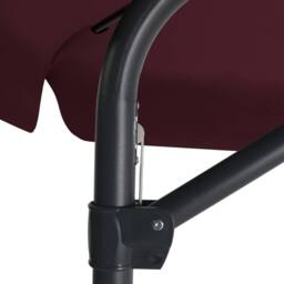 Berkfield Home Garden Parasol with Steel Pole 300 cm Bordeaux Red - thumbnail 6