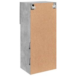 Berkfield Home TV Cabinet with LED Lights Concrete Grey 40.5x30x90 cm - thumbnail 9