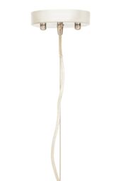 Orsina 6 Bulb Small Pendant Light, Chrome Finish Contemporary Lighting Fixture, Capsule-Shaped Crystal Panel Light in Silver - thumbnail 5