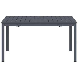 Berkfield Home Modern Extension Tables 2 pcs Anthracite 210x90x73 cm Steel in Grey - Size: 210 x 90 x 73 cm - thumbnail 5
