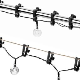 Shatchi 24Pcs Gutter Hooks - Strong & Reliable for Outdoor Decor in Black - Size: 1 Pack - thumbnail 5