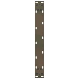 Berkfield Home Coffee Table Legs U-Shaped 2 pcs Natural Steel 50x(42-43) cm Steel in Brown - thumbnail 7