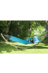 Amazonas Kronos Wooden Hammock Stand - Spruce Wood Frame, 120kg Capacity in Tan - thumbnail 2