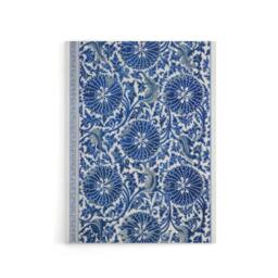 "Artery8 Owen Jones Art Nouveau Flower Pattern in Blue Canvas Wall Art Print - Size: W12"" x H16""" - thumbnail 1