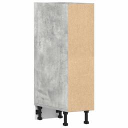 Berkfield Home Durable Bottom Cabinet Concrete Grey 20x44, 5x81, 5 cm Engineered Wood - thumbnail 6