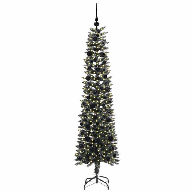 Berkfield Home Elegant Artificial Christmas Tree with Stand Green 50.5 x 50.5 x - image 1