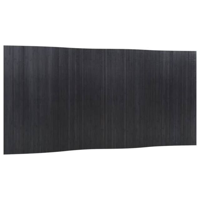 Berkfield Home Room Divider¬†Grey 165x400 cm¬†Bamboo in Dark Grey - Size: 165x400 cm - image 1