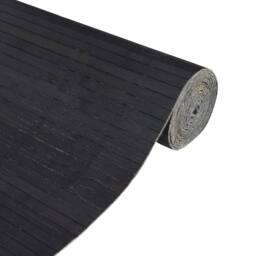 Berkfield Home Room Divider¬†Grey 165x400 cm¬†Bamboo in Dark Grey - Size: 165x400 cm - thumbnail 5