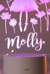 Personalised Memento Company Women's Fairy LED Colour Changing Night Light in Clear - thumbnail 3
