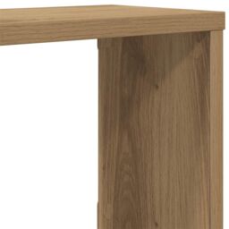 Berkfield Home Wall Cube Shelves 6 pcs Artisan Oak 60x15x23 cm Engineered Wood in Brown - Size: 60 x 15 x 23 cm - thumbnail 8