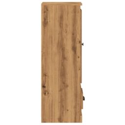 Berkfield Home Highboard Artisian Oak 36x35.5x103.5 cm Engineered Wood in Brown - thumbnail 6