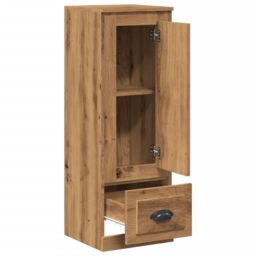 Berkfield Home Highboard Artisian Oak 36x35.5x103.5 cm Engineered Wood in Brown - thumbnail 5
