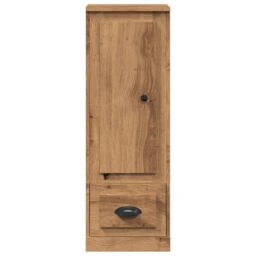 Berkfield Home Highboard Artisian Oak 36x35.5x103.5 cm Engineered Wood in Brown - thumbnail 4