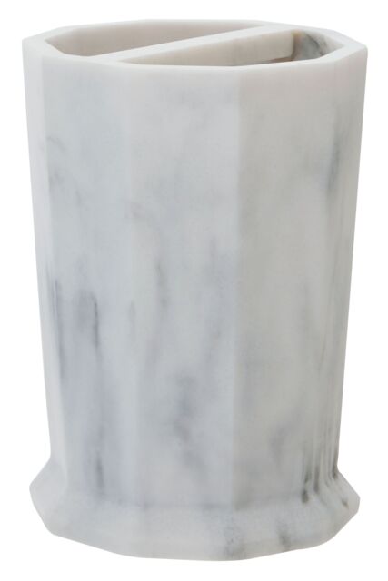 Orsina Riviera Two Compartment Toothbrush Holder in Grey - image 1