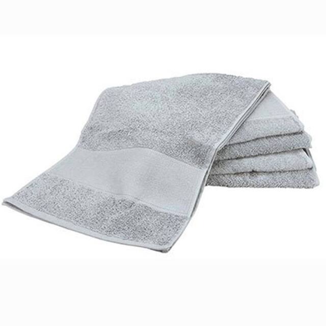 ARTG Print-Me Sports Towel in Light Grey - image 1