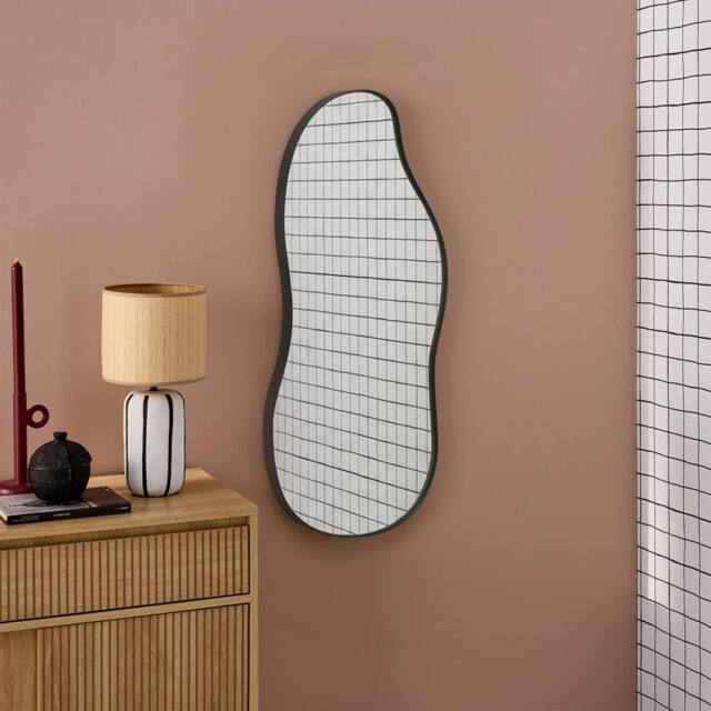 sweeek Black metal mirror - image 1
