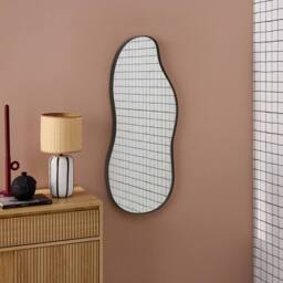 sweeek Black metal mirror