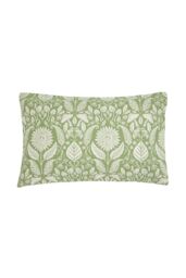 Helena Springfield 'Sunflowers' Cotton Duvet Cover Set in Green - Size: Super King - thumbnail 3