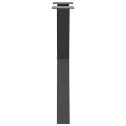 Berkfield Home Dining Table Legs X-Shaped 2 pcs Anthracite 60x(72-73) cm Steel in Black - thumbnail 6
