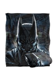 Warner Bros. Batman Close Up Silky Touch Super Soft Throw Blanket 152 X 127 cm in White - thumbnail 2