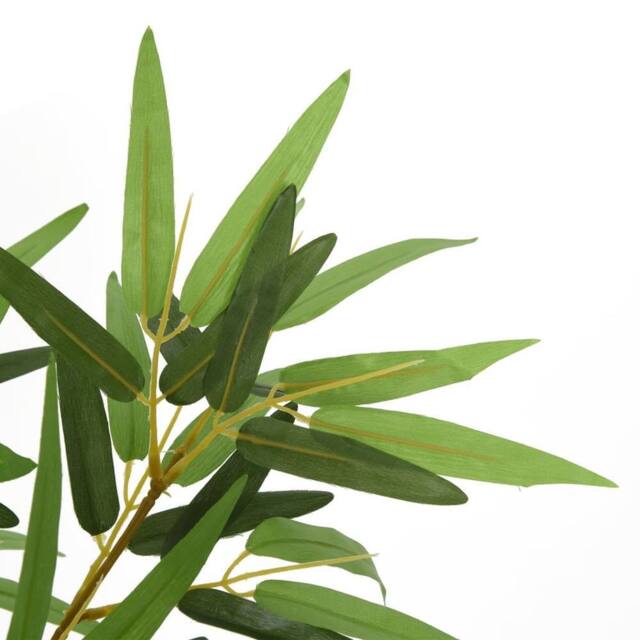 Berkfield Home Artificial Bamboo Tree 828 Leaves 150 cm Green - image 1
