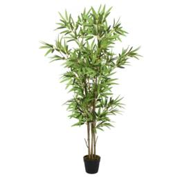 Berkfield Home Artificial Bamboo Tree 828 Leaves 150 cm Green - thumbnail 2