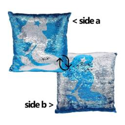 simpa Magic Flip Reveal Sequin Plush Cushions - Mermaid & Flamingo - thumbnail 3
