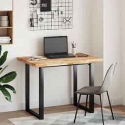 Berkfield Home Desk Top Oil Finished 120x70x4 cm Solid Wood Acacia in Brown - Size: 120 x 70 x 4 cm - thumbnail 1