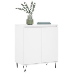 Berkfield Home Sideboard White 60x35x70 cm Engineered Wood - Size: 60 x 35 x 70 cm - thumbnail 3