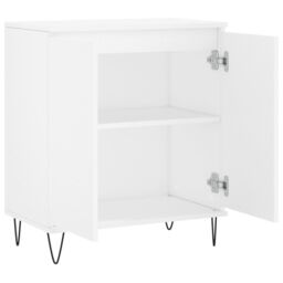Berkfield Home Sideboard White 60x35x70 cm Engineered Wood - Size: 60 x 35 x 70 cm - thumbnail 6