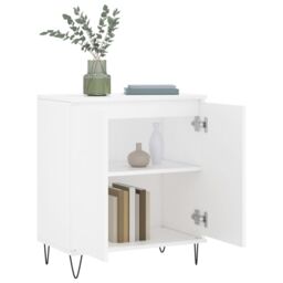Berkfield Home Sideboard White 60x35x70 cm Engineered Wood - Size: 60 x 35 x 70 cm - thumbnail 4