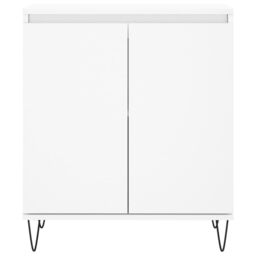 Berkfield Home Sideboard White 60x35x70 cm Engineered Wood - Size: 60 x 35 x 70 cm - thumbnail 5