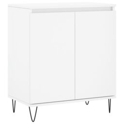 Berkfield Home Sideboard White 60x35x70 cm Engineered Wood - Size: 60 x 35 x 70 cm - thumbnail 2