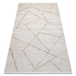 RugsX Duke Rug in Yellow - Size: 140 cm x 190 cm - thumbnail 1