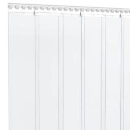 Berkfield Home Strip Curtain Roll PVC 3mm x 300mm 25 m in Clear