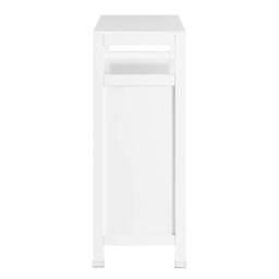 SoBuy Bathroom Floor Cabinet - Dual Shutter Doors Coastal in White - thumbnail 4
