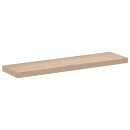 Berkfield Home Floating Shelf 90x23.5x4 cm Engineered Wood in Brown - thumbnail 2