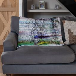 Benjamin Tate Design London Street Light Blanket in Natural - Size: 120 cm x 150 cm - thumbnail 2