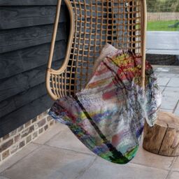 Benjamin Tate Design London Street Light Blanket in Natural - Size: 120 cm x 150 cm - thumbnail 4