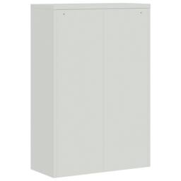 Berkfield Home Office Cabinet 90x40x140cm Steel Grey - Size: 90 x 40 x 140 cm - thumbnail 6