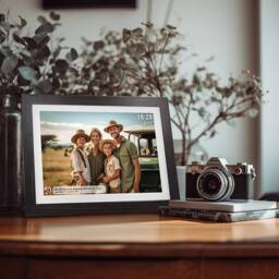 Denver Frameo PFF-1042DW 25, 4cm (10, 1) 16GB in Dark Brown - thumbnail 2