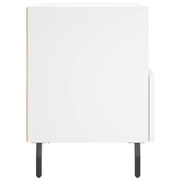 Berkfield Home Modern Bedside Cabinets 2 pcs White 40x35x47.5 cm Engineered Wood - thumbnail 8