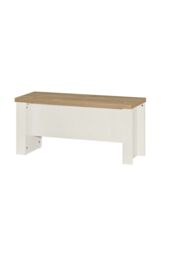 Birlea Dining Table & Bench Set Highgate 2 Kitchen Traditional in Cream - thumbnail 9