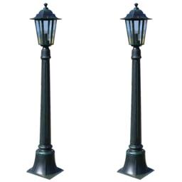 Berkfield Home Preston Garden Lights 2 pcs 105 cm in Green
