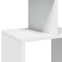 Berkfield Home Book Cabinet White 92x29x188 cm Engineered Wood - Size: 92 x 29 x 188 cm - thumbnail 9