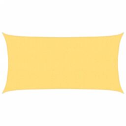 Berkfield Home Sunshade Sail 160 g/m¬≤ Beige 2.5x5 m HDPE - thumbnail 2