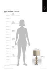 Orsina Black Suede Effect Shade Table Lamp, Chrome Base with Glass Orb Detail, 40W E14 Bulb Compatible, Ideal for in Cream - thumbnail 2